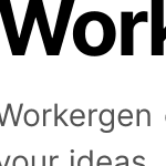 WorkerGen